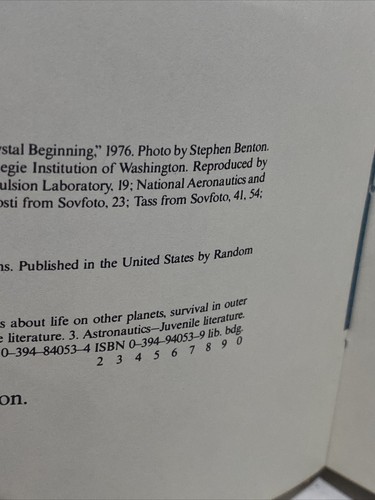 Star Wars book question And answer about Space 1979 scholastic Random House - Picture 12 of 15