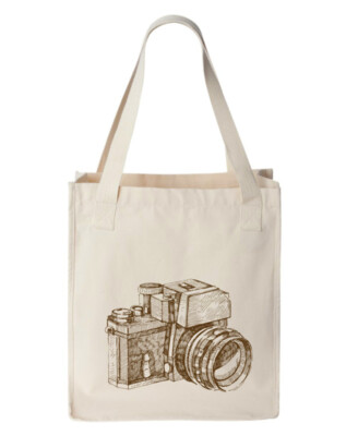 Beige Retro Photo Professional Occupatio Vintage Camera Canvas Tote Bag Beige Retro Photo Professional Occupatio Vintage Camera Canvas Tote Bag