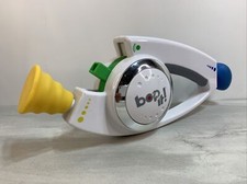 BOP IT Talking Handheld Electronic Reflex Game White 2008 Hasbro TESTED Working