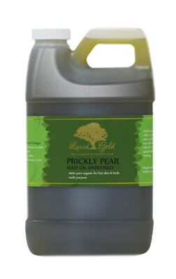 64oz Premium UNREFINED Prickly Pear Seed Oil Pure Organic Skin Hair Nails Health