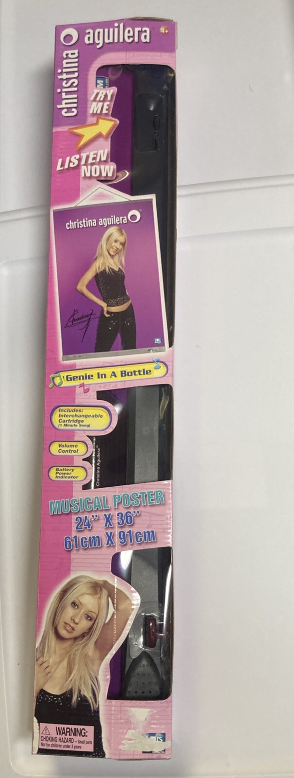 Vintage Christina Aguilera Yaboom Singing 