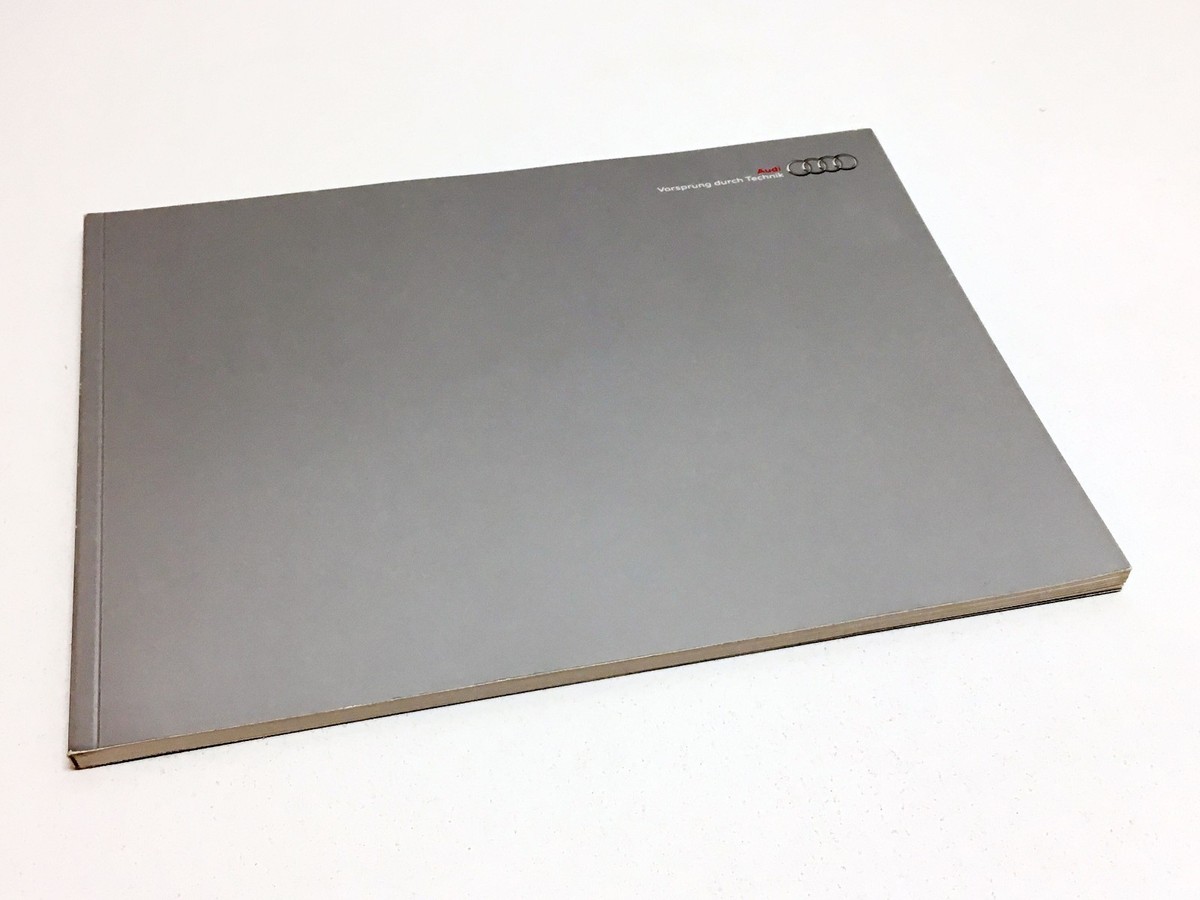 Audi 30 Years Quattro Anniversary Prospectus – Original Brochure From 2010 (A3 A4 A5 A6 TT Q5 Q7)