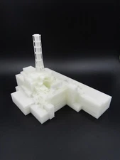Chernobyl Nuclear Power Plant Reactor 4 Section Disaster Architectural Model