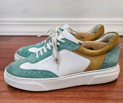 Testoni Suede Fashion Sneakers UK Designer Shoes