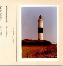 10129061 - 2285 Kampen Lighthouse Photo Mounted on Cardboard Sylt, Lighthouses