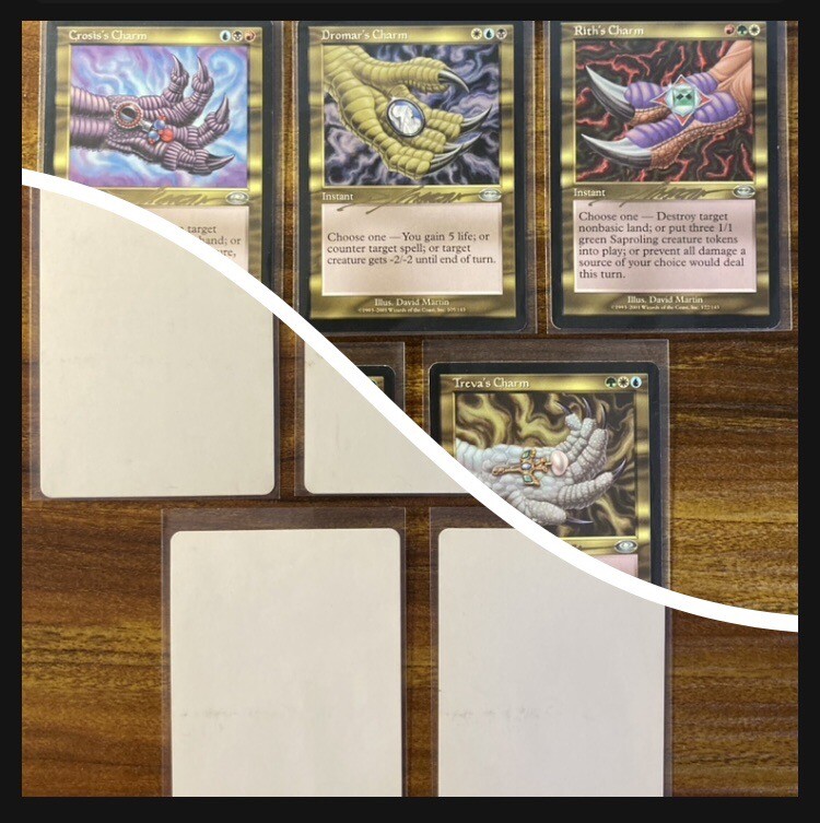 MTG✨Signed CHARMS ARTIST PROOF Set✨Planeshift NM/M UNCOMMON 2001