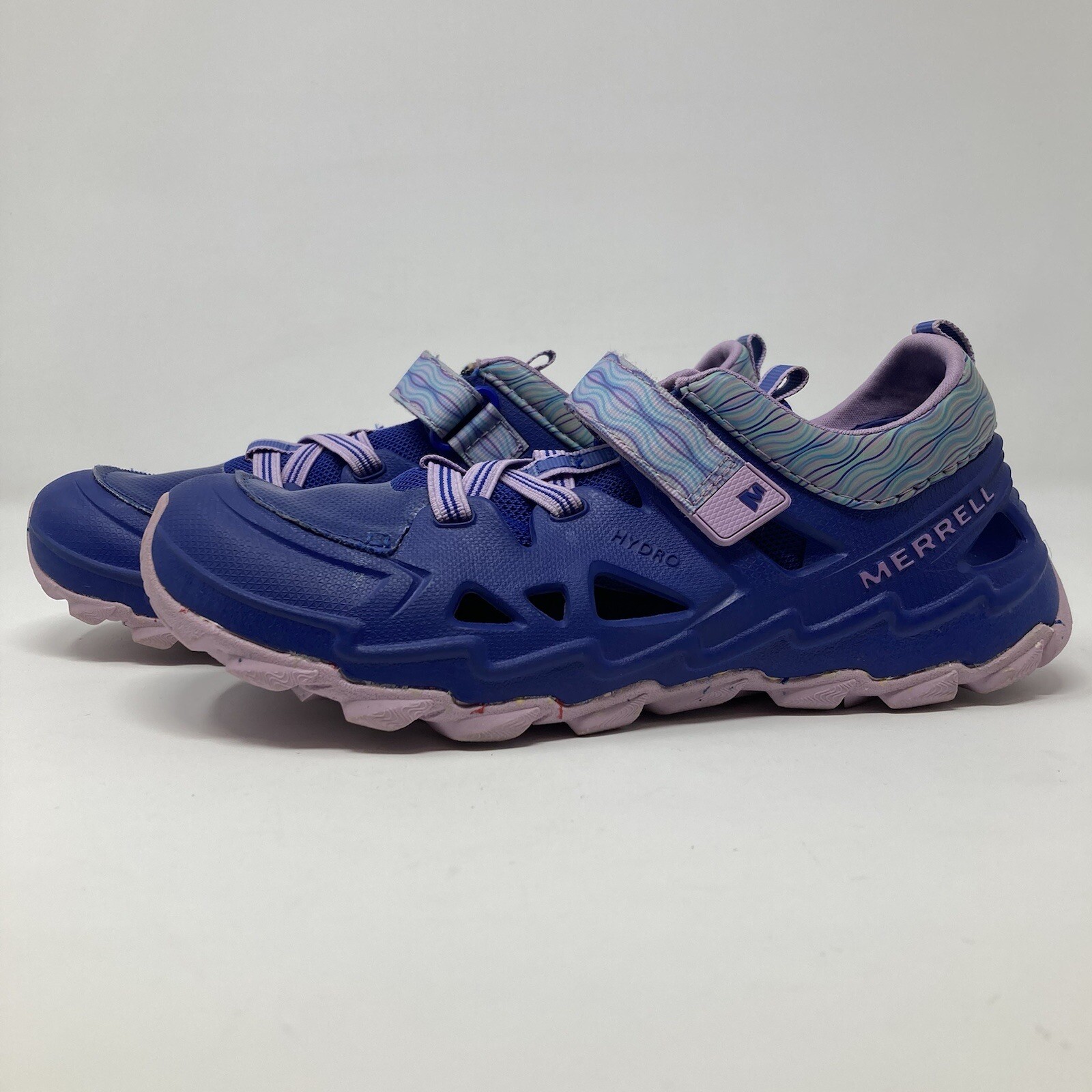 Sandali Merrell M Hydro 2.0 viola per escursioni in acqua all'aperto ragazze taglia 4W US