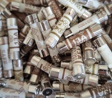 SEM SILVER PLATED LEAD FREE 13 AMP FUSES - SET OF 10