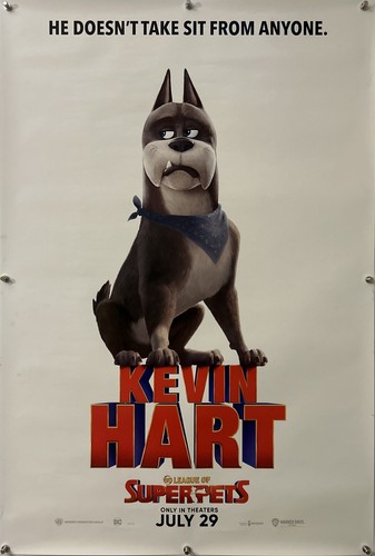 LEAGUE OF SUPER-PETS Original One Sheet Movie Poster - 2022
