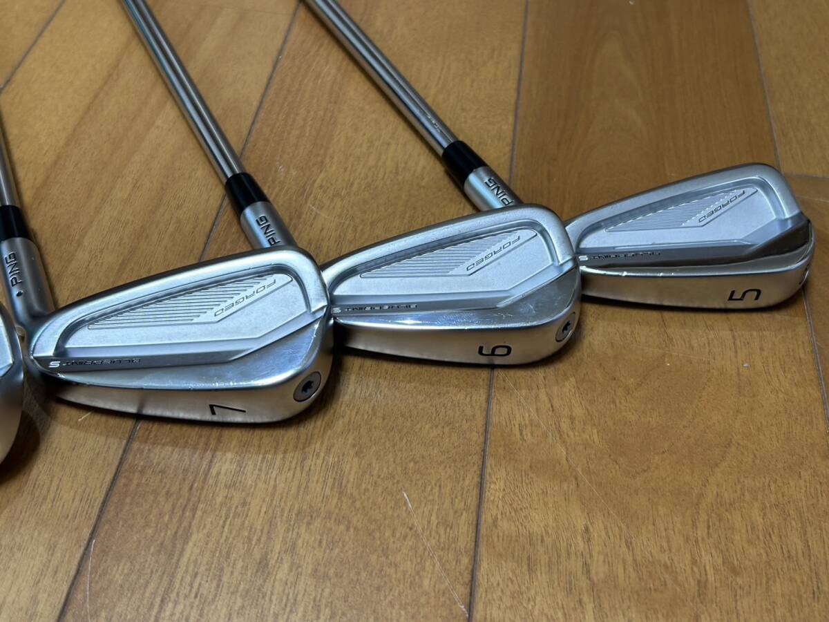 Golf Iron Set Ping Blueprint S Dot Color Black N.S.PRO Modus3