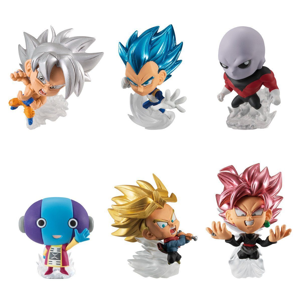 DRAGONBALLドラゴンボール　ミニフィギュア Dragon Ball Super Warriors Chou Senshi Mini Figure Goku Vegeta