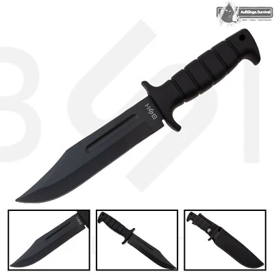 BSH ADVENTURE Camping Messer Gürtelmesser Fahrtenmesser STK4 Reisemesser Jagdmesser Outdoor