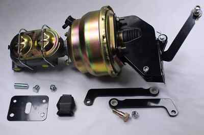 For 1962-1974 Mopar Dodge A B E Body 8'' Dual Power Brake Booster Conversion Kit