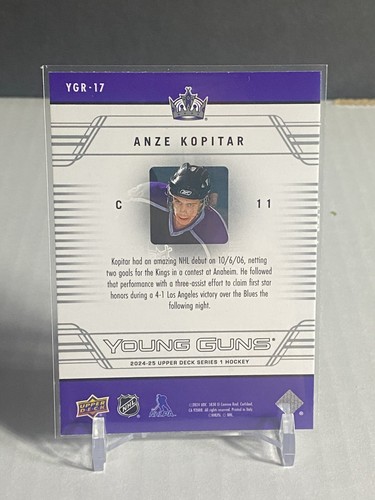 2024-25 Upper Deck Series 1 Young Guns Renewed You Pick! Ovechkin, Crosby, Price - Picture 39 of 67