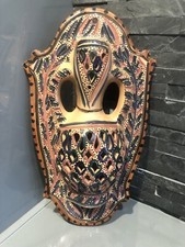 Bougeoir mural porte bougie oriental en terre cuite - Maroc berbére Tunisie