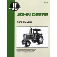 John Deere Series 4055 4255 4455 4555 4755 4955 Trattore Manuale Officina I&T