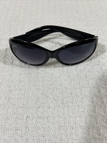 Gucci GG3502/S Women's Black Frame Gray Gradient Lens Square Sunglasses 57MM - Picture 16 of 17