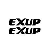2 X Replica EXUP Tank Fairing Decal Stickers
