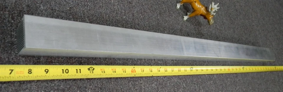 Dissipador de calor de alumínio 36,25" x 2" x 2" com 14 aletas - Imagem 4 de 4