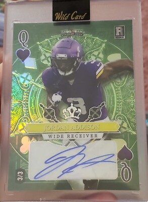 2023 Wild Card Jordan Addison Rookie Cards 
