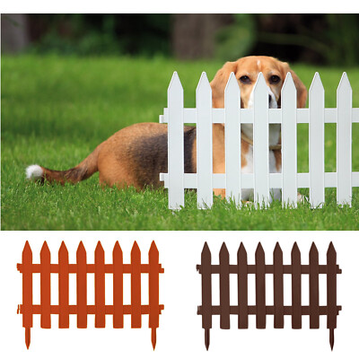 Garten Deko Zaunumrandung Umrandung 3,5m 40cm Blumenbeet Rasenzaun Multipack