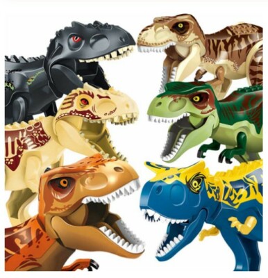 + DINOSAURIER KONSTRUKTIONEN JURASSIC PARK WORLD PRÄHISTORIE TYRANNOSAURUS ZIEGEL