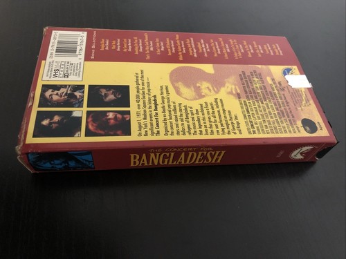 Concert for Bangladesh VHS Eric Clapton George Harrison Ringo Starr Bob Dylan - Picture 6 of 9
