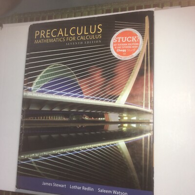 Precalculus : Mathematics for Calculus by Lothar Redlin, Saleem