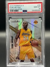 KOBE BRYANT 2010 PANINI R & S GOLD HOLIFOIL /199 GEM MINT POP 5 PSA 10
