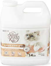 Scoopable Tight Clumping Cat Litter, Fragrance Free, 14 Lb - Pack of 2