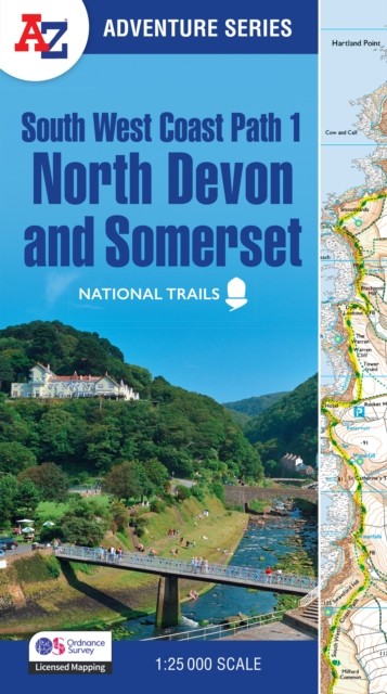 South West Coast Path 1  North Devon & Somerset: with Ordnance Survey mapping (A - Image 8