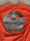 HARLEY DAVIDSON HD “CARSON CITY, Nevada” Orange “Staff” Shirt. Size XL. — photo 5