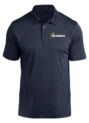 900 Global Prime Polo Navy Bowling Shirt