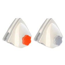 Dwustronny magnetyczny środek do czyszczenia okien z listwą wycieraczek z czyszczeniem szkła bawełnianego