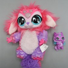 Magic Mixies Crystal Ball Pink Plush Stuffed Lights  Sound Interactive Working