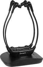 Dual Wireless Headphones for TV Watching for Seniors, 2 Headsets  2.4Ghz Transm