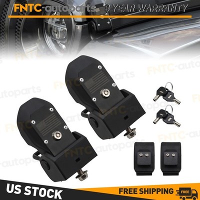 For Jeep Wrangler JL Rubicon JT 2018-2024 Hood Latches Hood Locking Catch