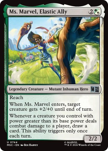 MTG Borderless Commander: Marvel Super Heroes MSC Fantastic