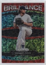 2020 Panini Prizm Brilliance Quick Pitch Red Donut Circle 84/149 Gerrit Cole 9cf