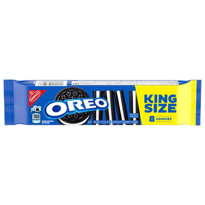 NABISCO OREO ORIGINAL KING SIZE COOKIES 3.22 OZ