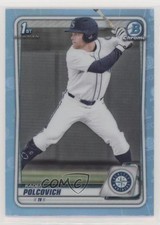 2020 Bowman Draft Chrome Sky Blue Refractor Kaden Polcovich #BD-18 07ne