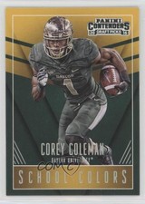 2016 Panini Contenders Draft Picks School Colors Corey Coleman #11 00jz