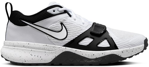 Size 12.5M-Nike Air Zoom Diamond Elite Turf Baseball Black White Grey FN4250-002 Nike Air Zoom Diamond Elite Turf Baseball Black-White-Grey  main image 2