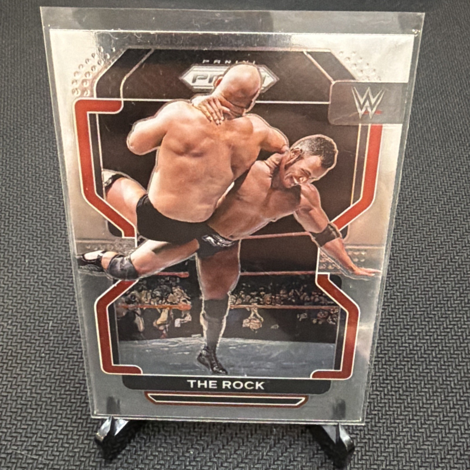 2022 Panini Prizm WWE - The Rock #191 Silver Prizm