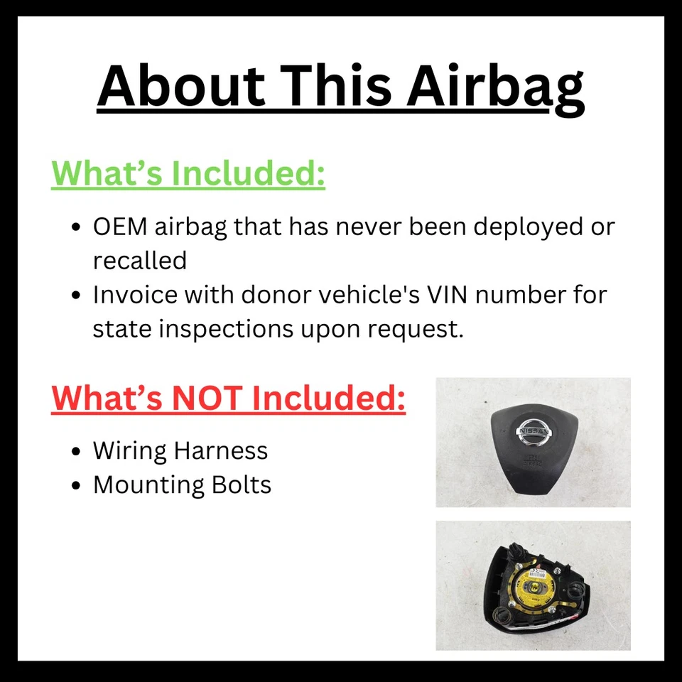 2014-2015 Jeep Grand Cherokee Driver Knee Airbag OEM Used 423667 - Imagem 3 de 4