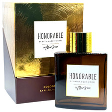 Bath Body Works HONORABLE Men's Cologne Spray 3.4 oz 100ml Leather Patchouli
