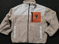 Puma x Ami Paris Jacket Mens Sz L Fleece Faux...