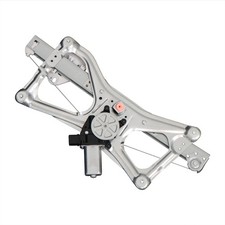 Labwork Front Drive Side w/ Motor Power Window Regulator for Honda Civic Sedan