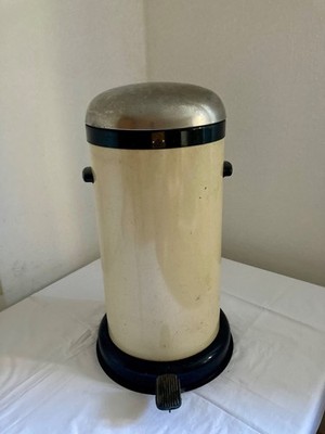 Vintage: Original Vulkan Treteimer 50er Jahre, beige
