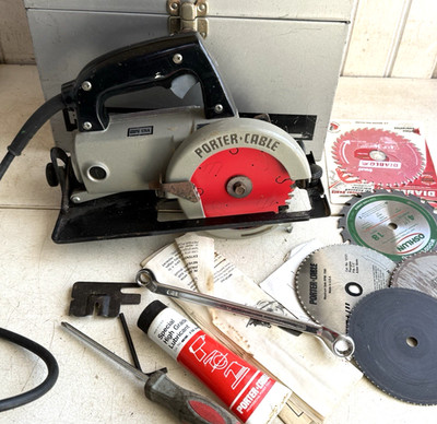 Porter Cable Model. 314 Heavy Duty 4-1/2'' Trim Saw Type 5